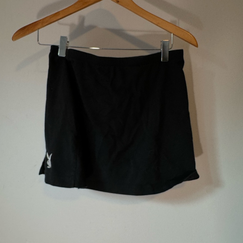 PLAYBOY PACSUN black mini skirt